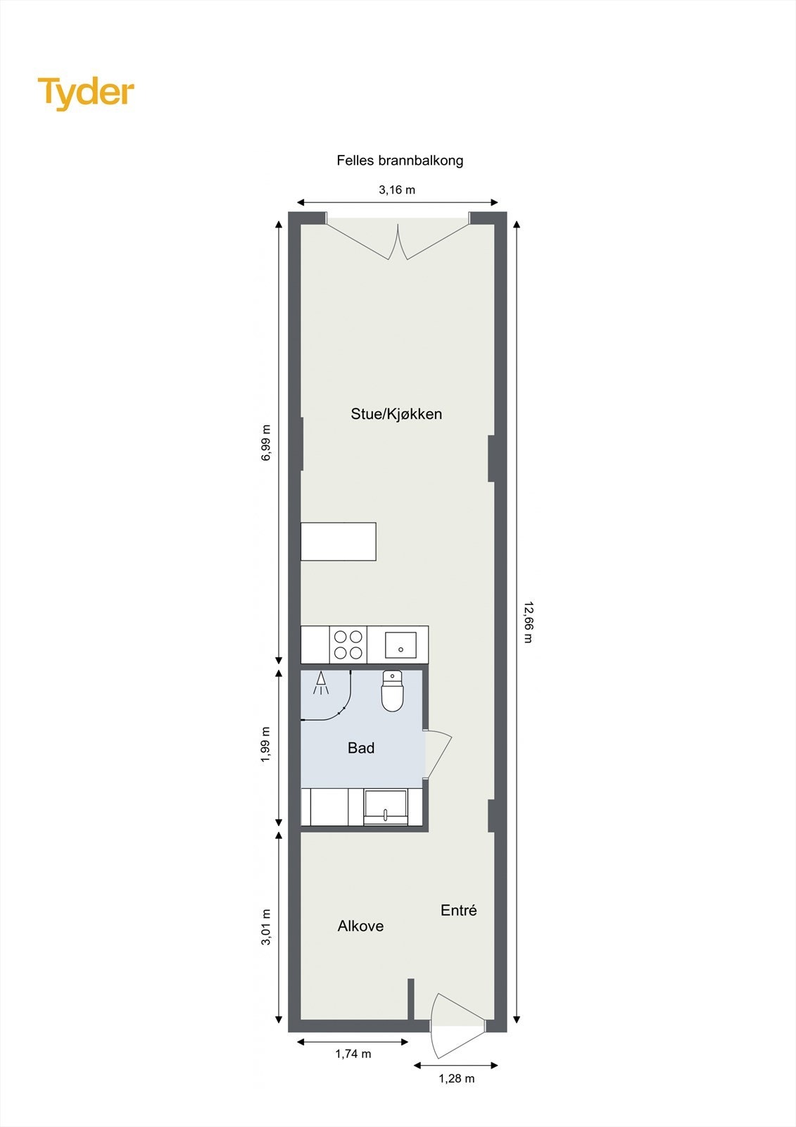 Plantegning. Galleribilde