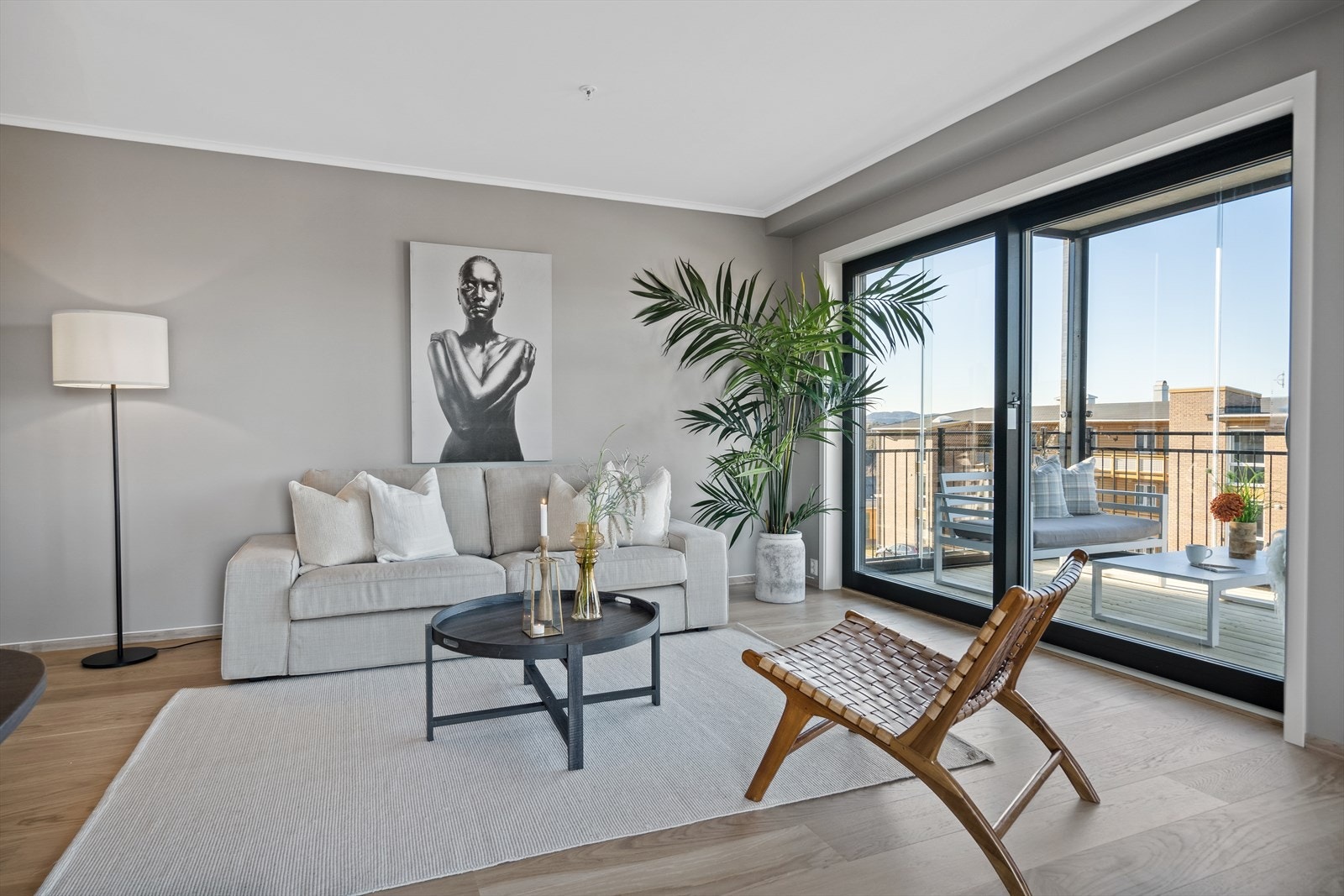 Stue. Bildet er fra lik leilighet i etasjen over Galleribilde