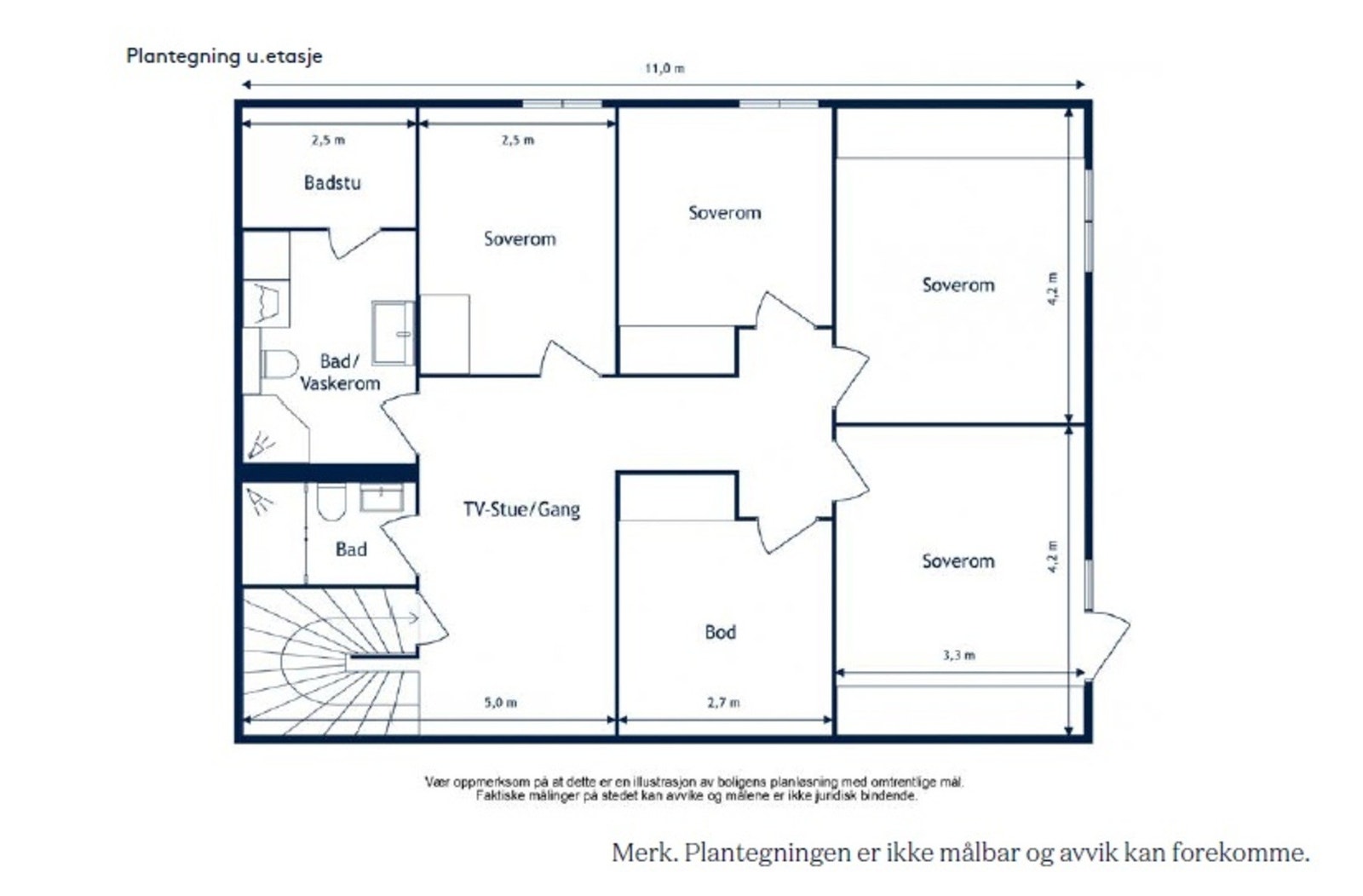 U. etg. er innhldsrikt og meget godt løst Galleribilde