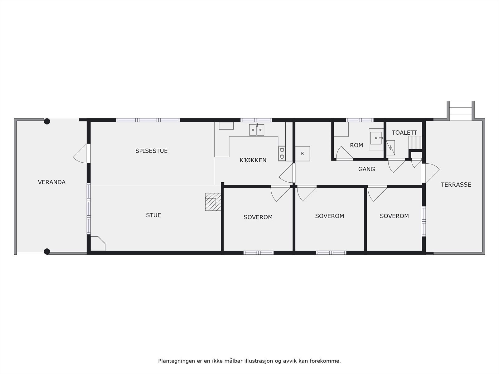 Plantegning. Galleribilde