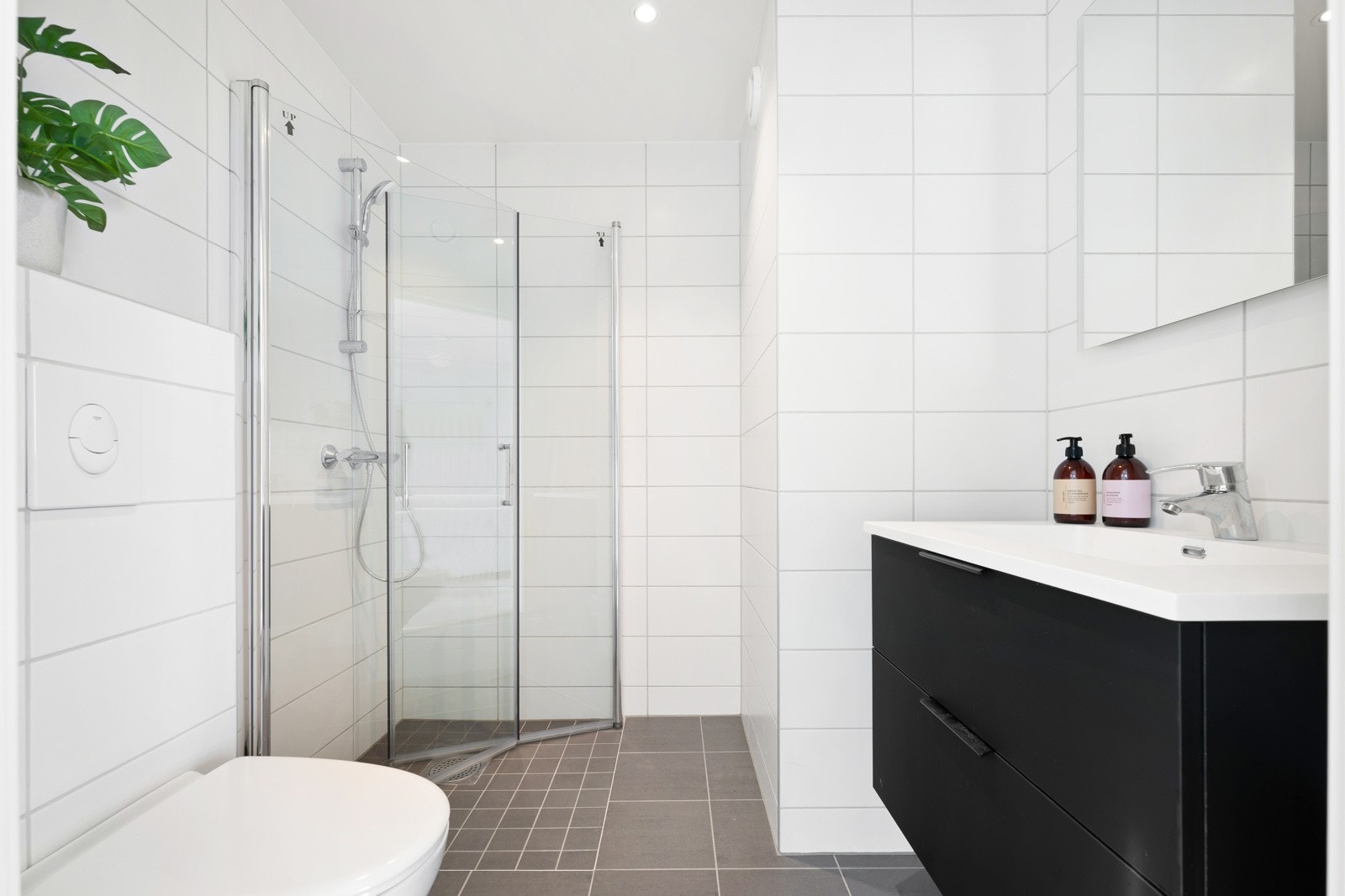 I tredje etasjen er det også et pent bad. Galleribilde