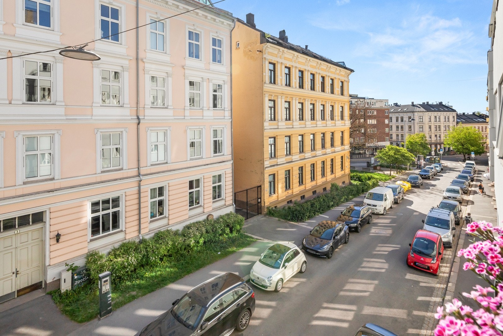 Området er stille og rolig, samtidig som det på mange måter er midt i sentrum. Galleribilde