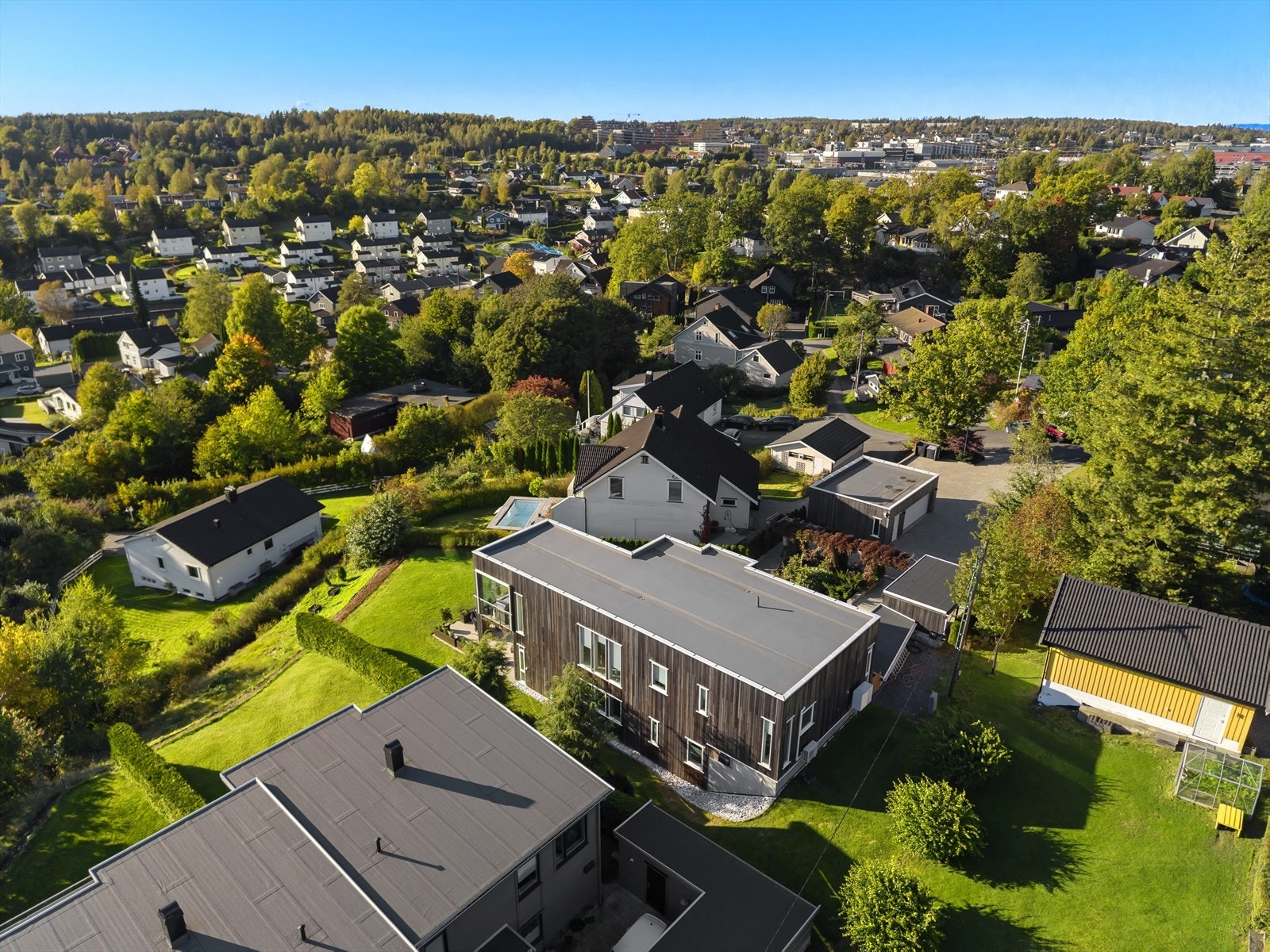 Dronefoto Galleribilde