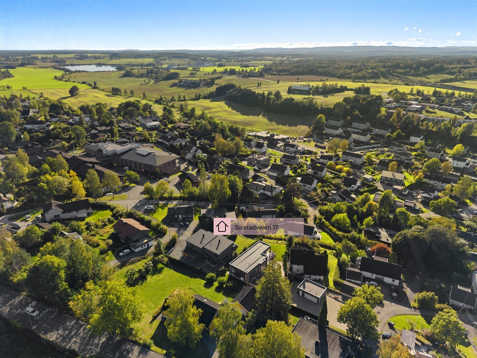 Dronefoto Galleribilde