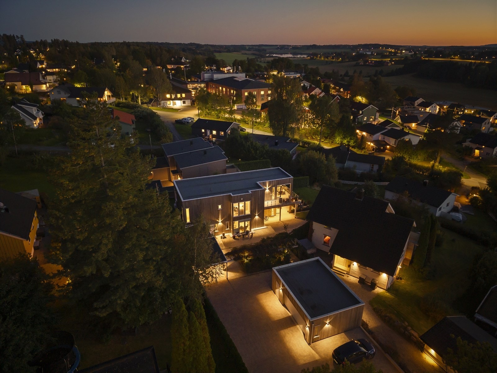 Dronefoto Galleribilde