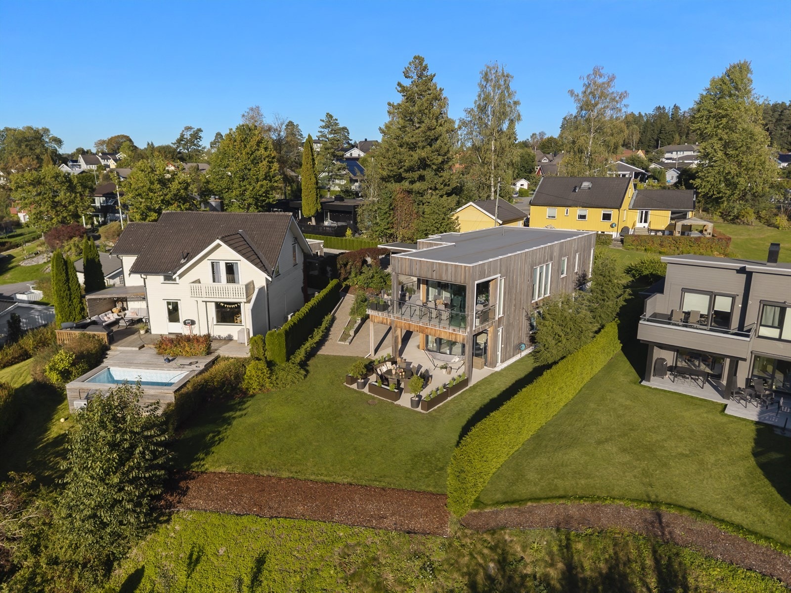 Dronefoto Galleribilde