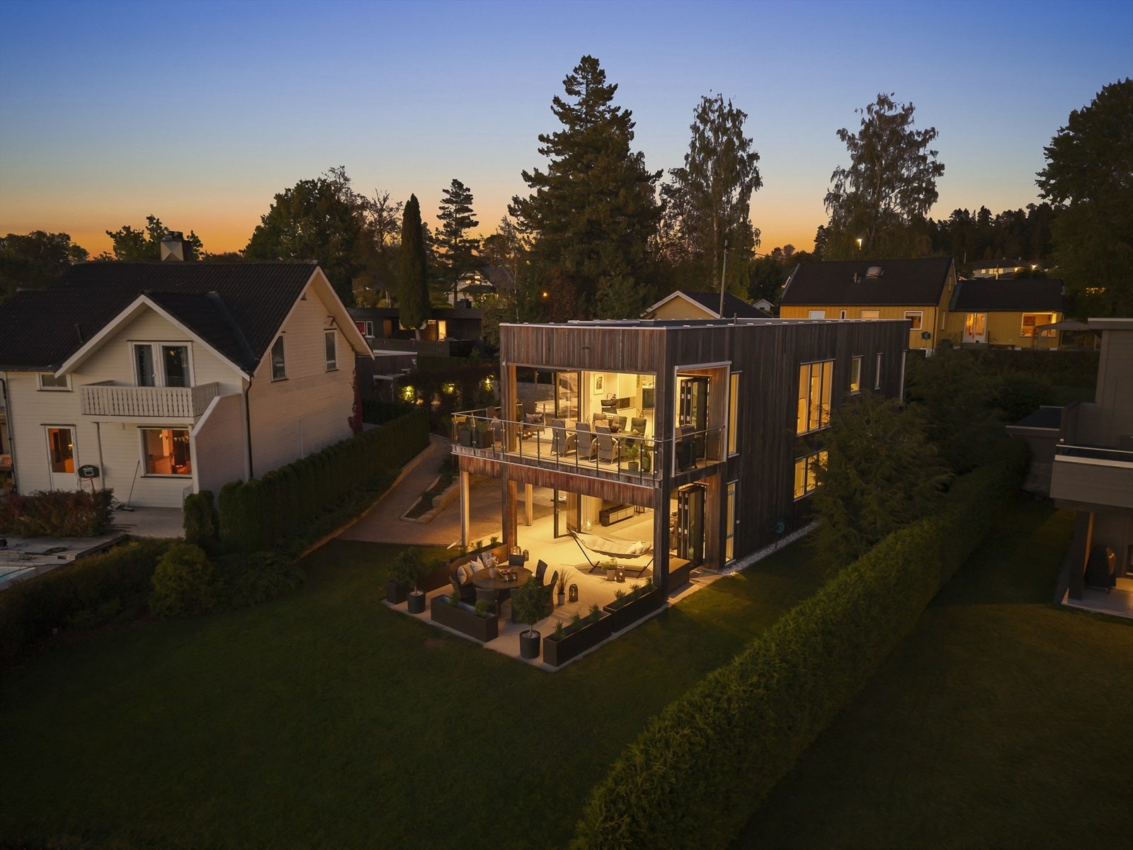 Dronefoto Galleribilde