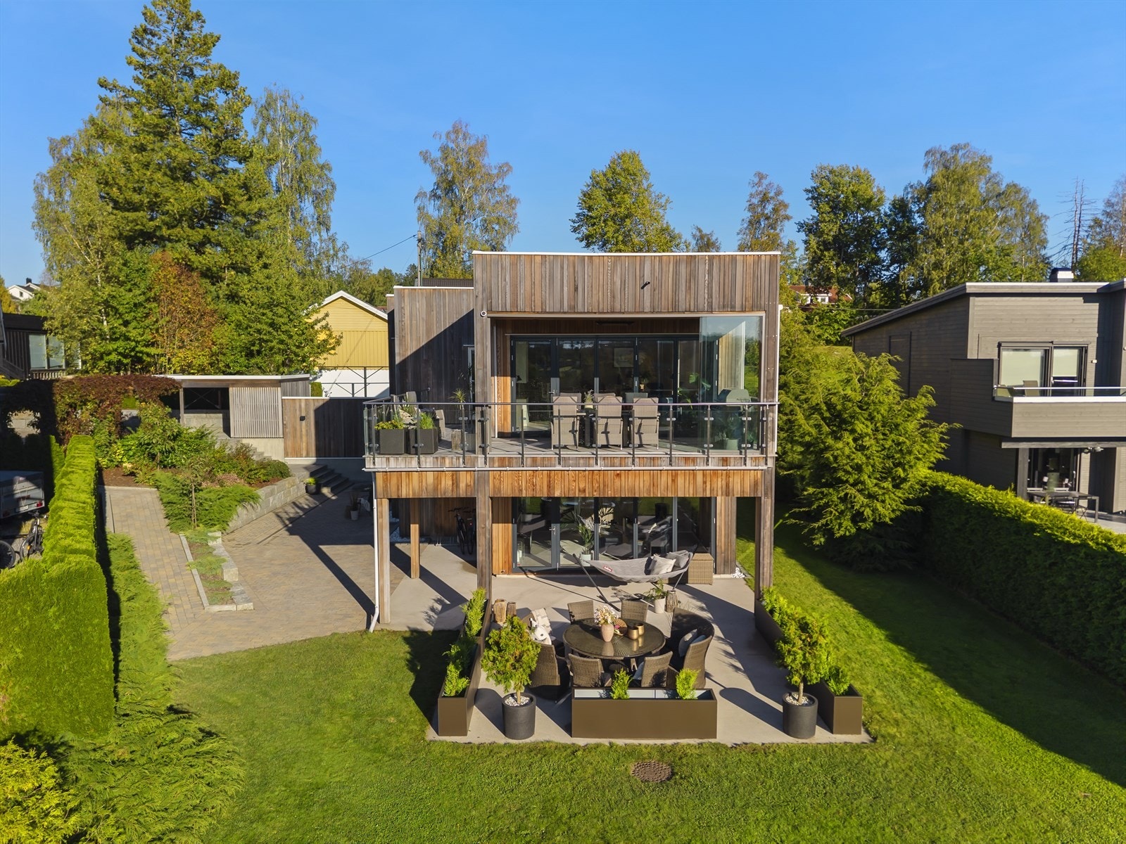 Dronefoto Galleribilde