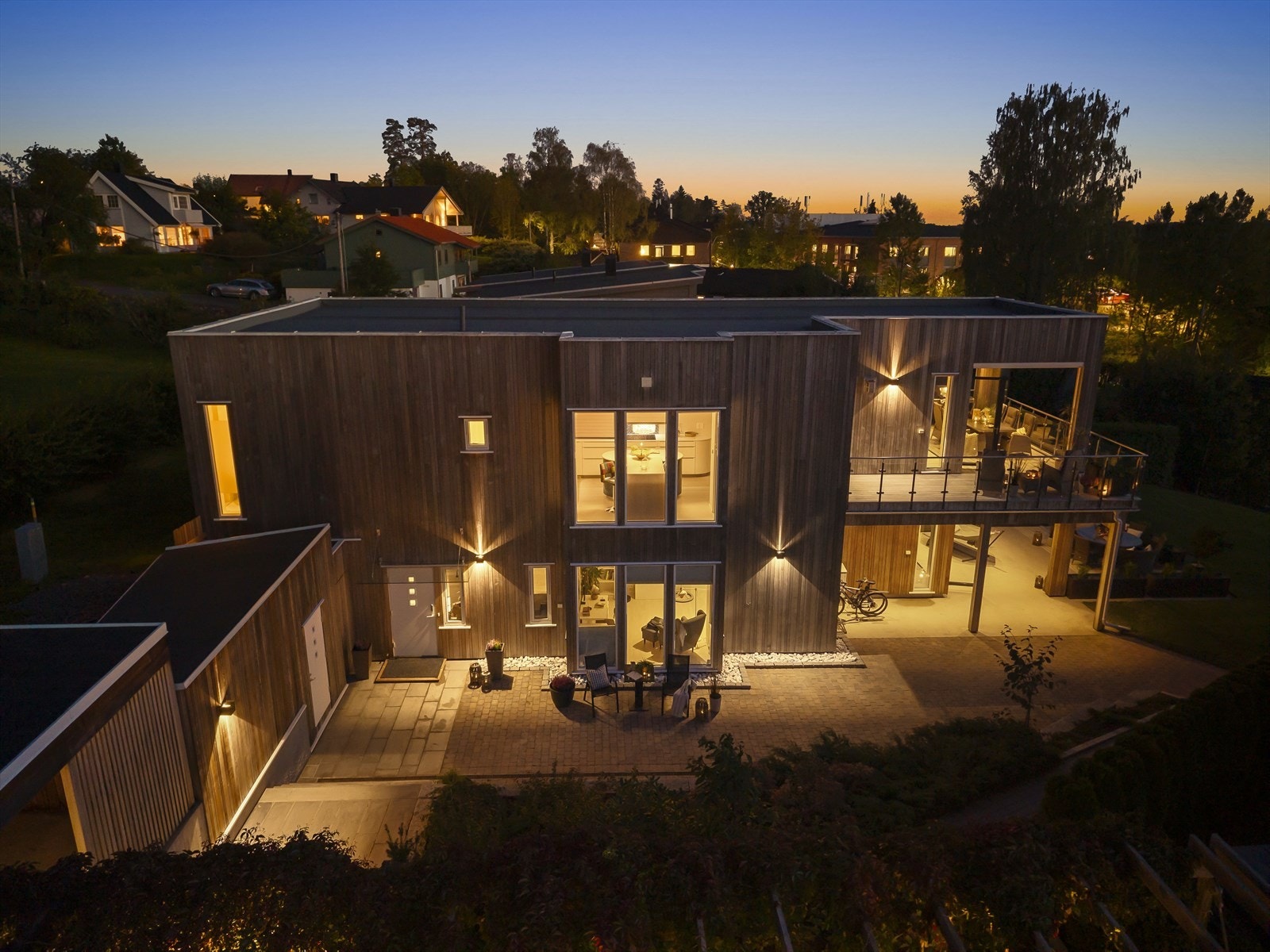 Dronefoto Galleribilde