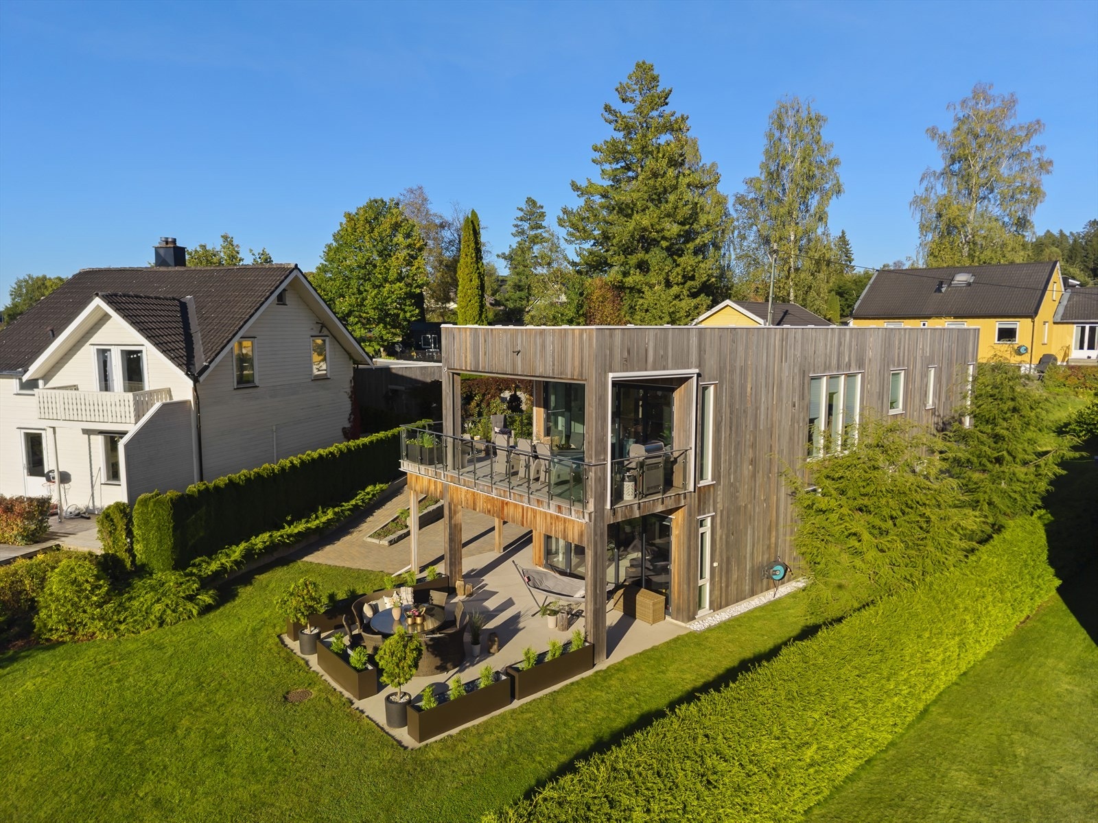 Dronefoto Galleribilde