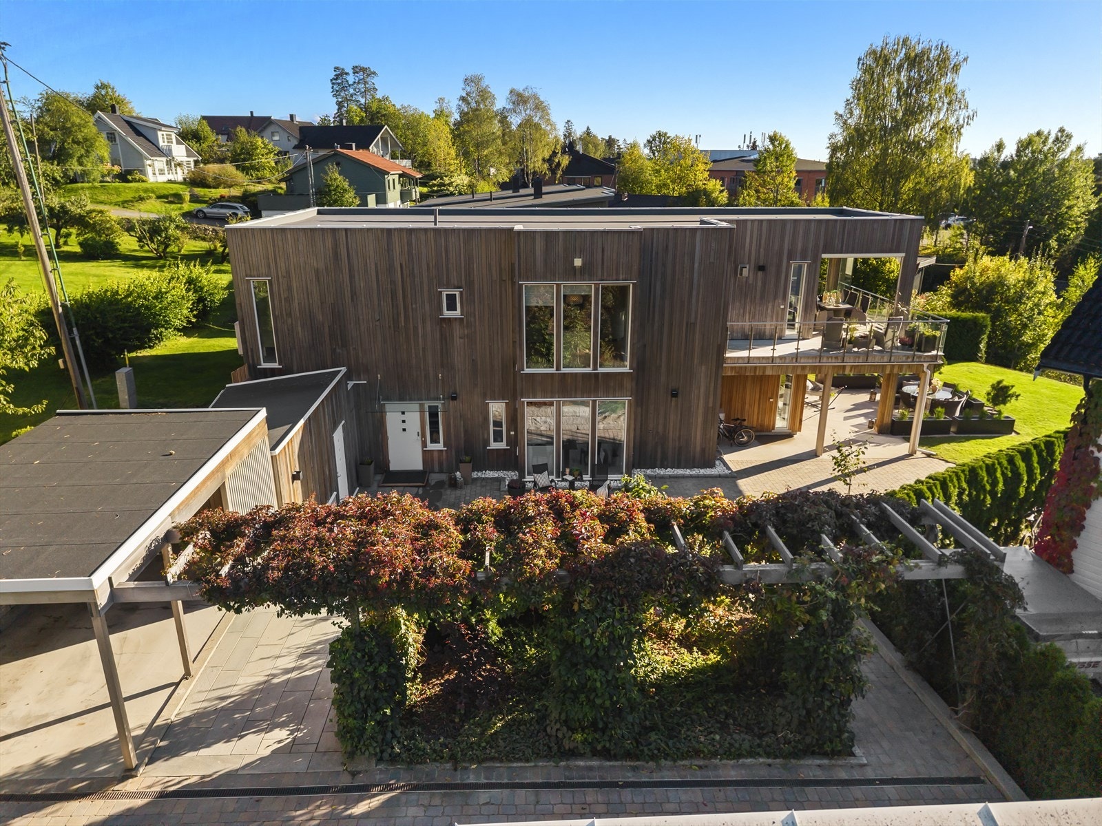 Dronefoto Galleribilde