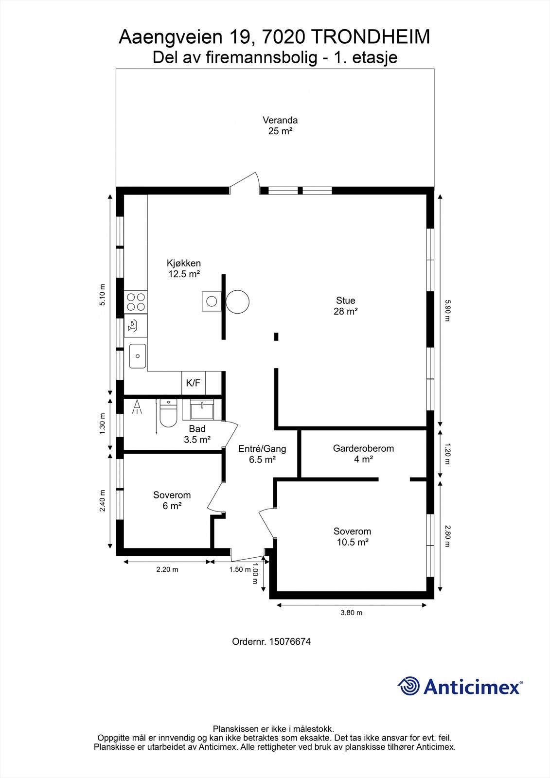 Planskisse. Galleribilde