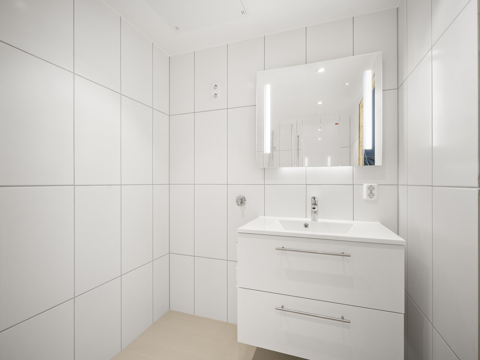 Bilde av ferdigprodusert baderom på Neo - Usolgte enheter leveres med dette badet. Galleribilde