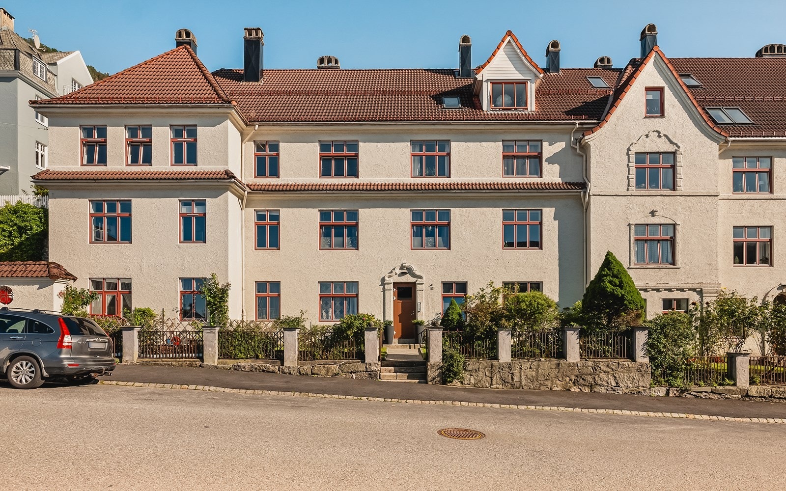 Historisk sus og flotte fasader. Galleribilde