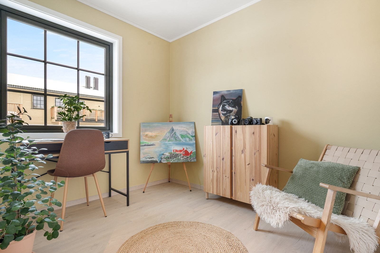 Soverom 3 med tilgang til teknisk rom. Galleribilde