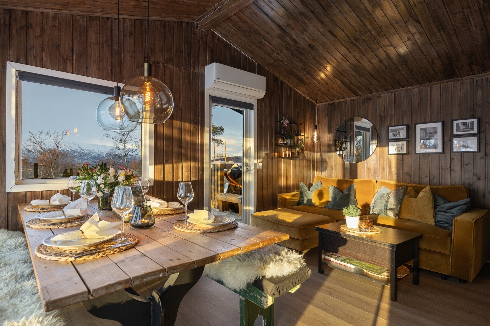 Hit kan du invitere venner og familie til hyggelige sammenkomster. Galleribilde