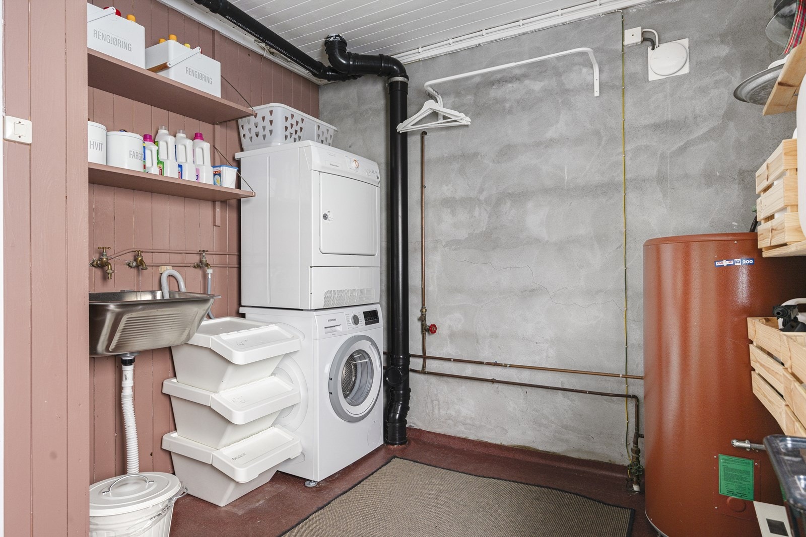 Vaskerom. Galleribilde