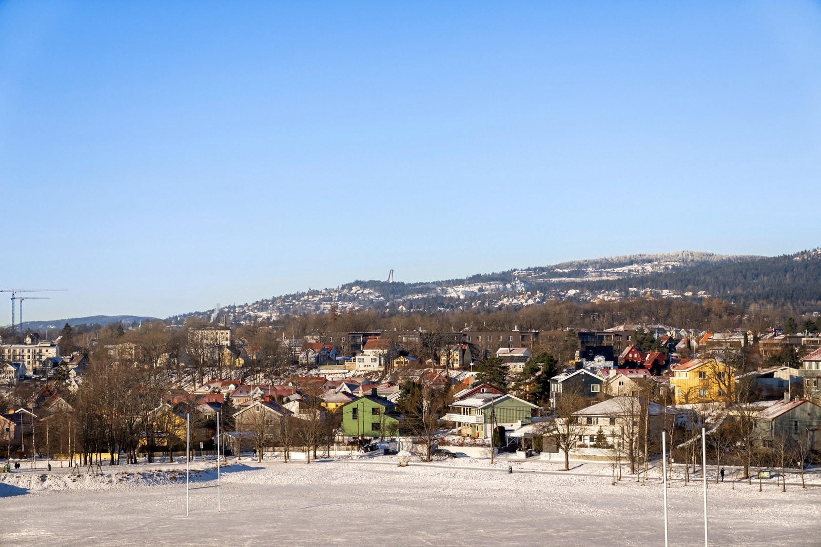 Voldsløkka var i utgangspunktet en del av Bjølsen gård. Galleribilde