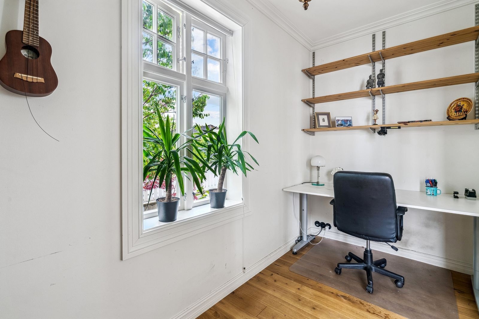 Kontoret i 1. etasje. Galleribilde