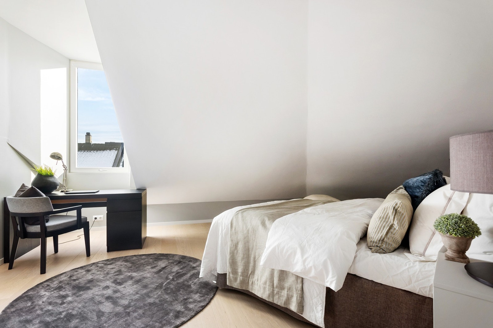 Dette egner seg utmerket som gjesterom, barnerom eller konto. Galleribilde