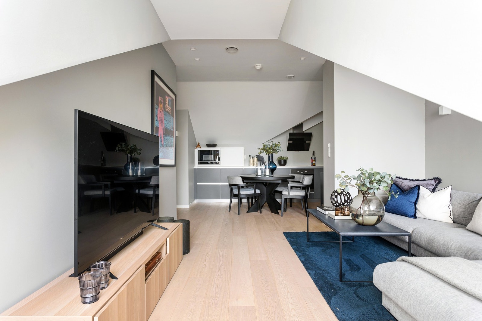 Leiligheten har også balansert ventilasjon, som sørger for et godt inneklima. Galleribilde