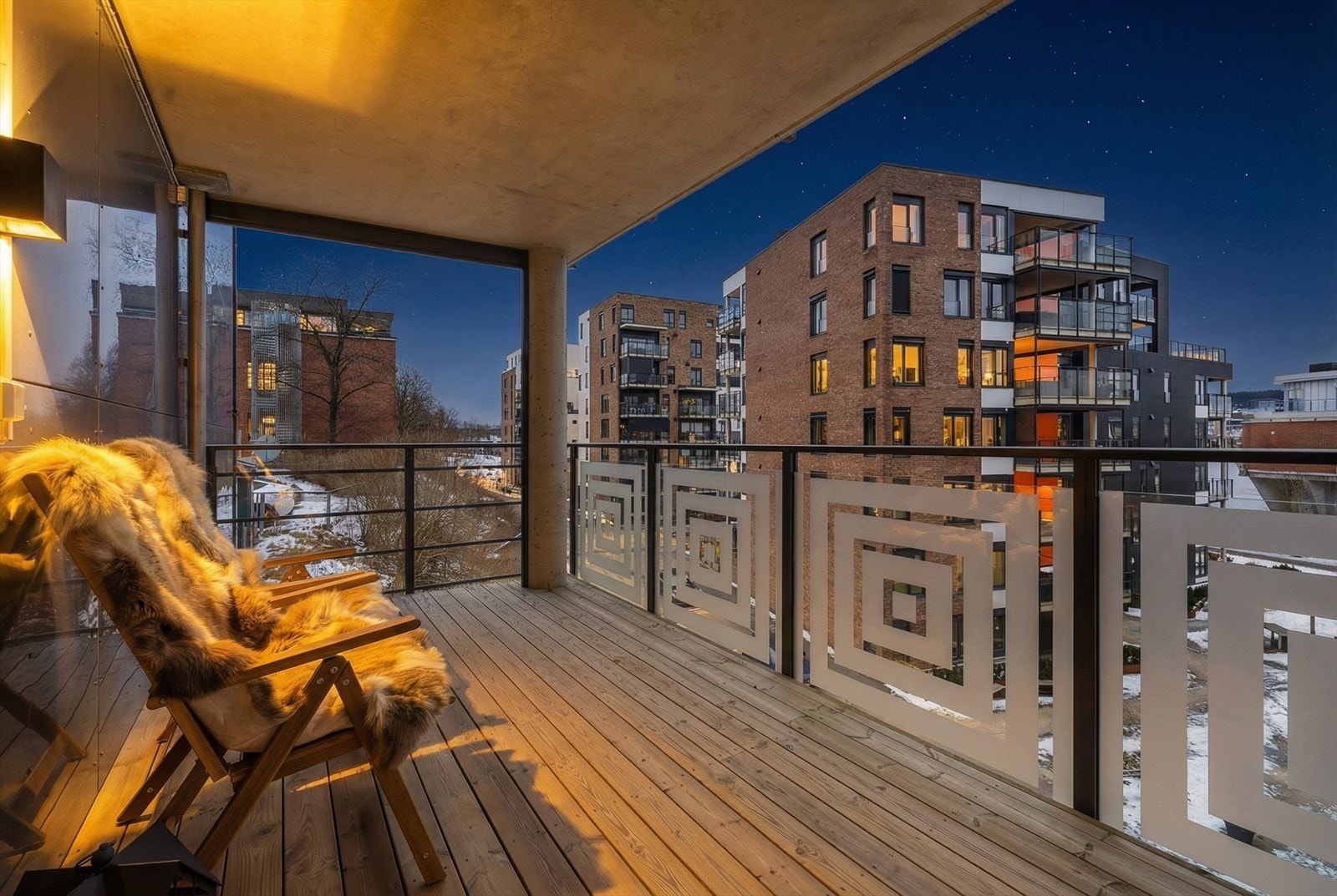 Hyggelig kveldsstemning Galleribilde