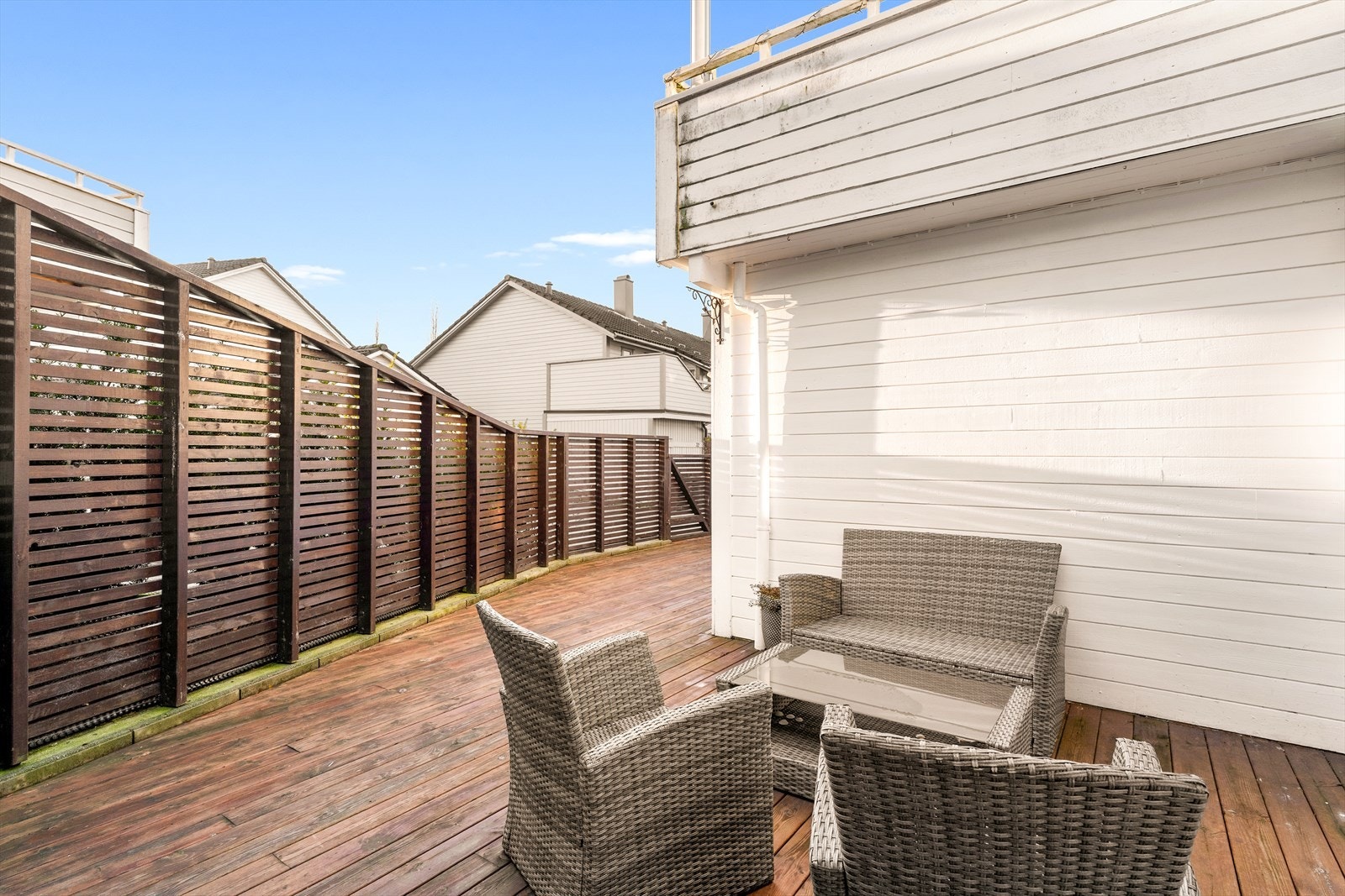 Det er gode solforhold hvor man får både morgen- og kveldsol. Galleribilde