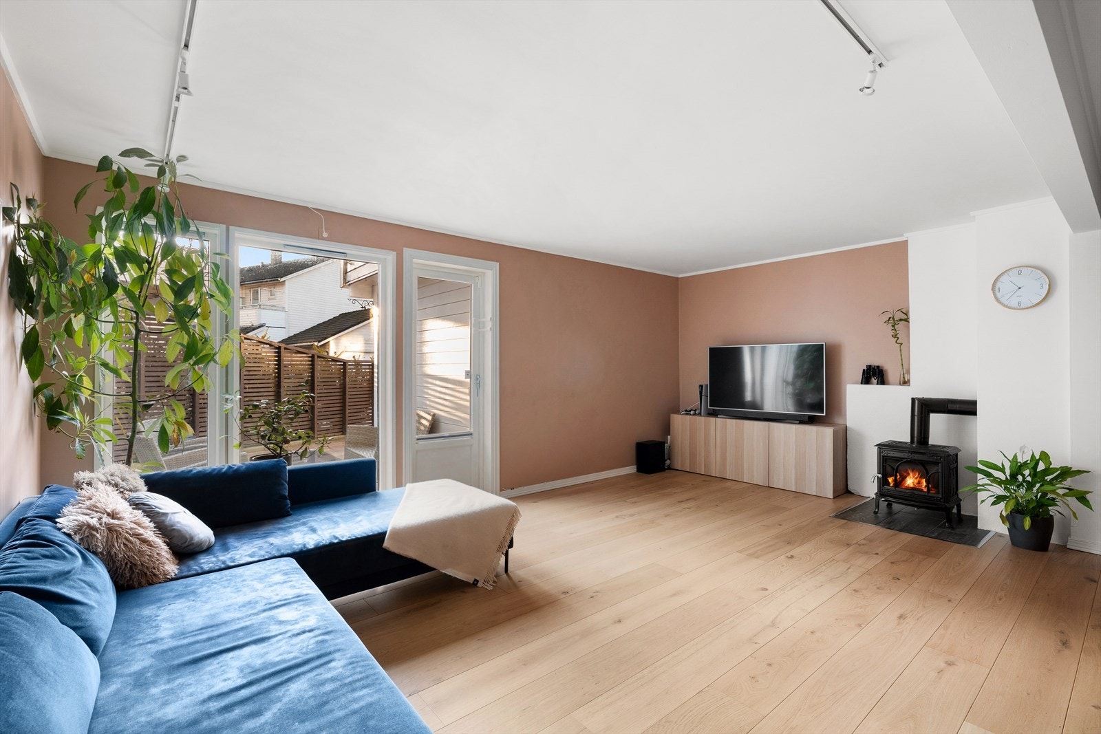 Utgang til uteområdene. Galleribilde