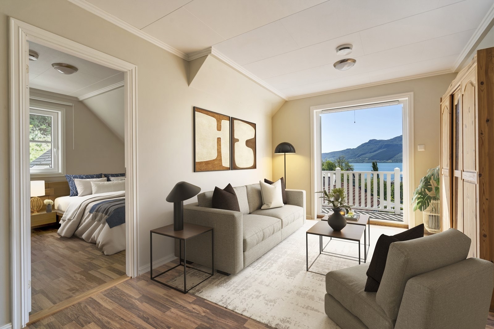 Bildet er digitalt stylet Galleribilde