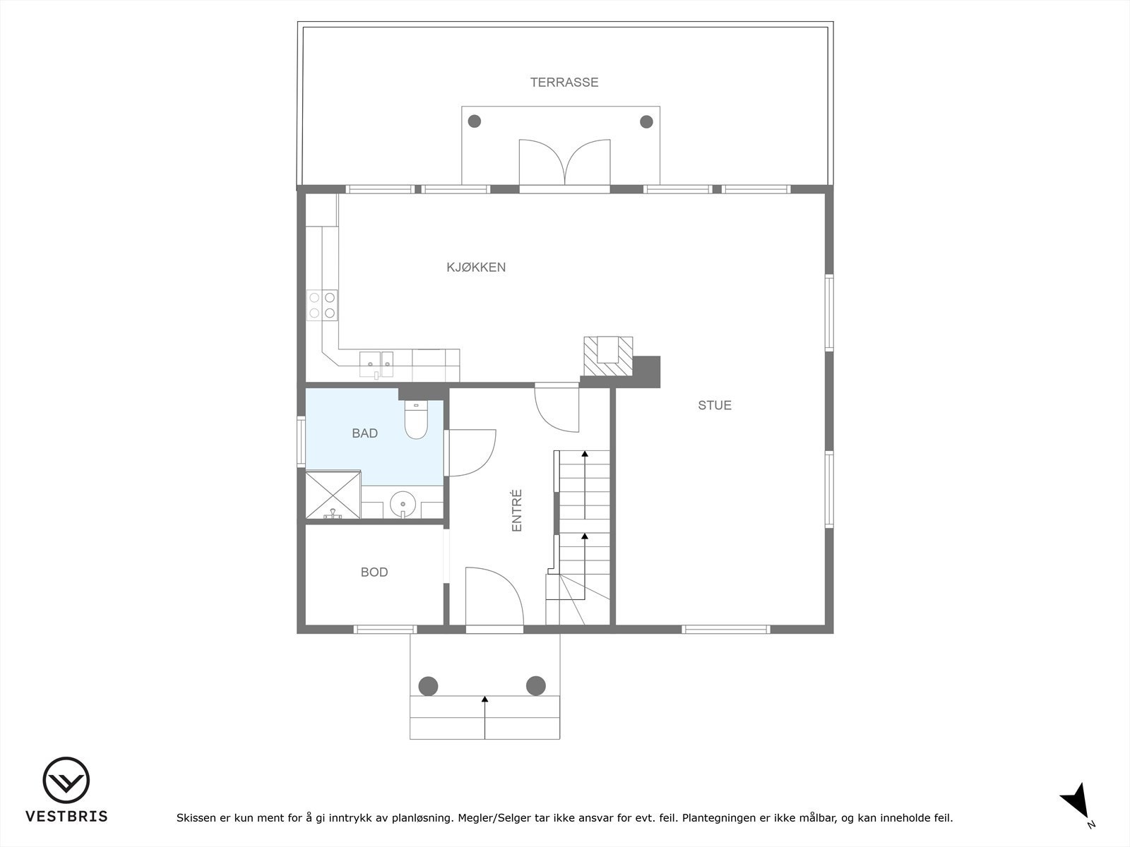 2nd floor 8 haukakvamsvegen sandeid without dim Galleribilde