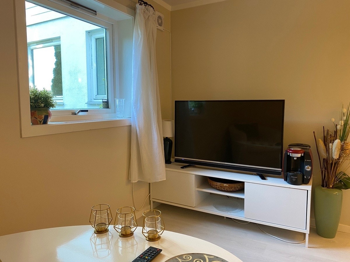 Smart TV med Netflix/Youtube... Kaffe maskin Galleribilde