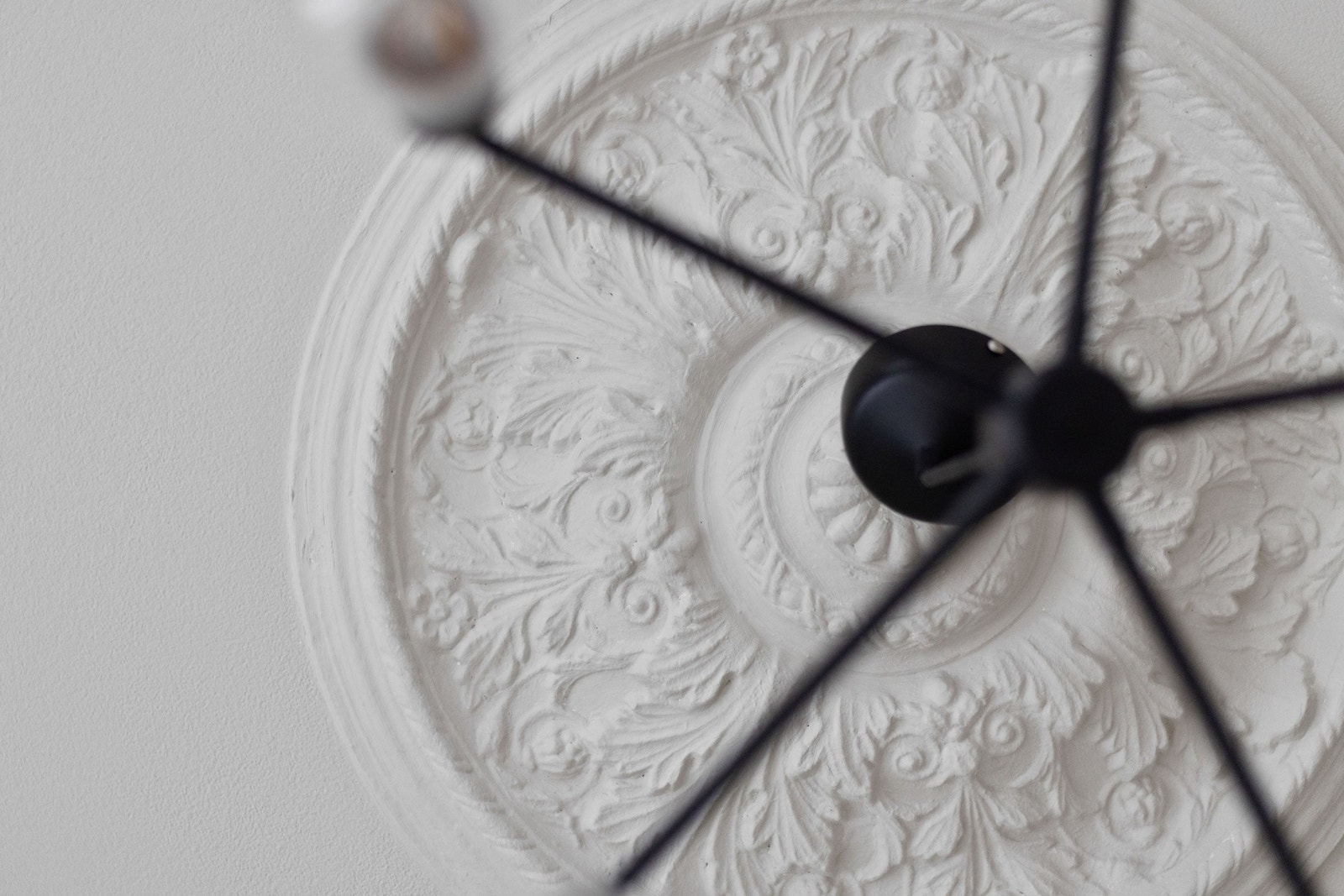 Rosett i stuen. Galleribilde