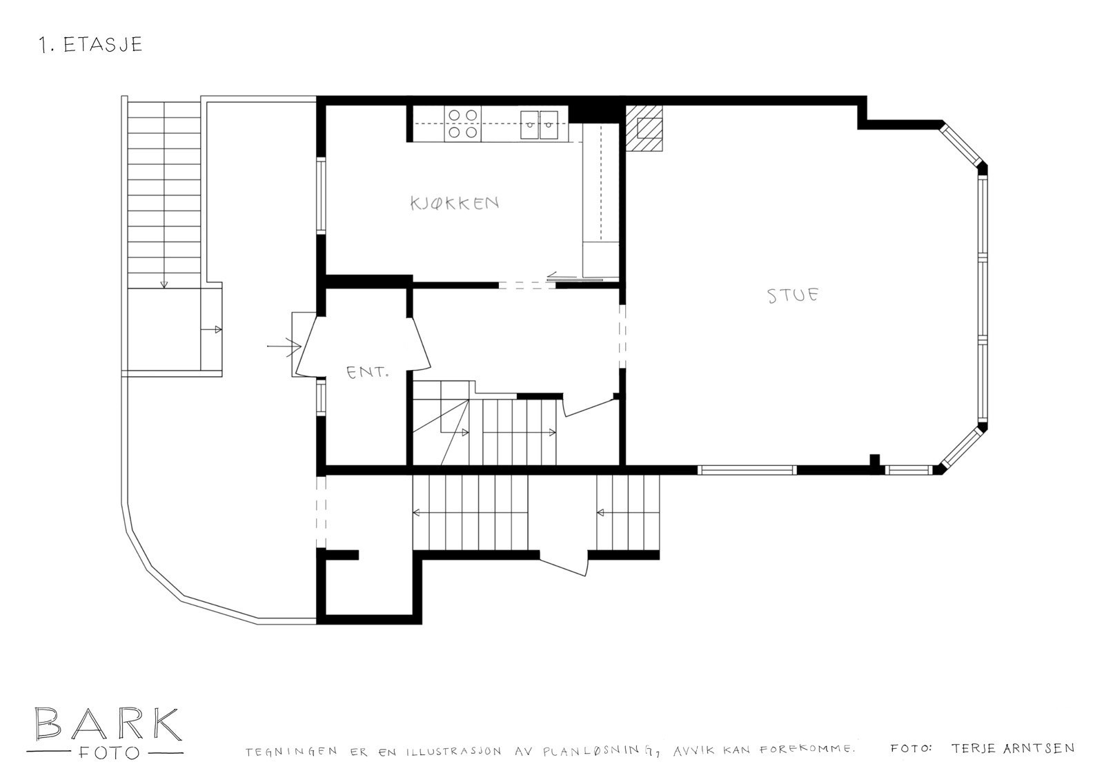 - Planløsning 1.etasje - Galleribilde
