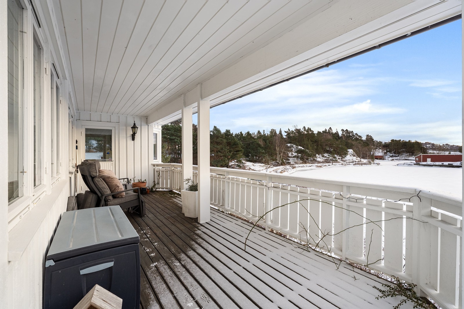 Her ligger forholdene godt til rette for hyggelige uteopphold. Galleribilde