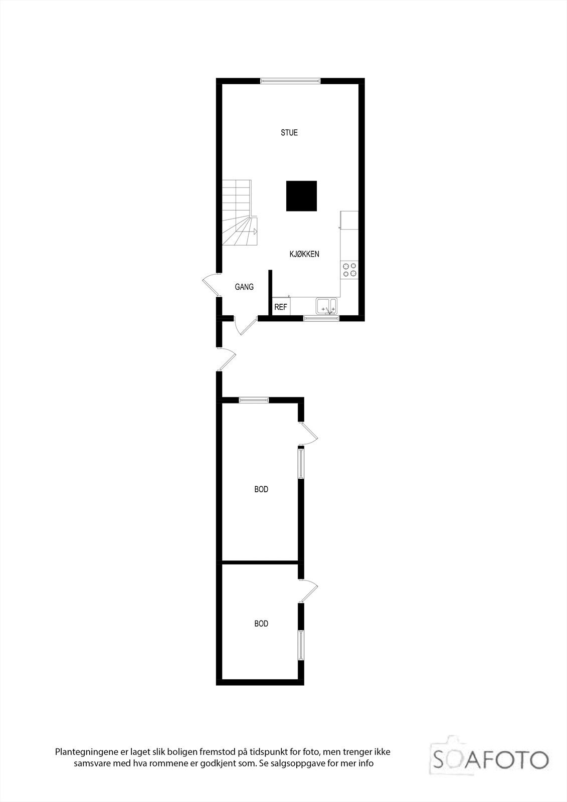 Vaisenhusgate 14 - 1. etasje Galleribilde
