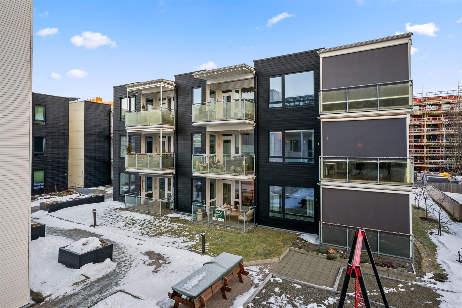 Her vil du bo noe trekt ifra støyen i sentrumskjernen, men likevel ha fordelen med å bo i sentrum og med gangavstand til alt. Galleribilde