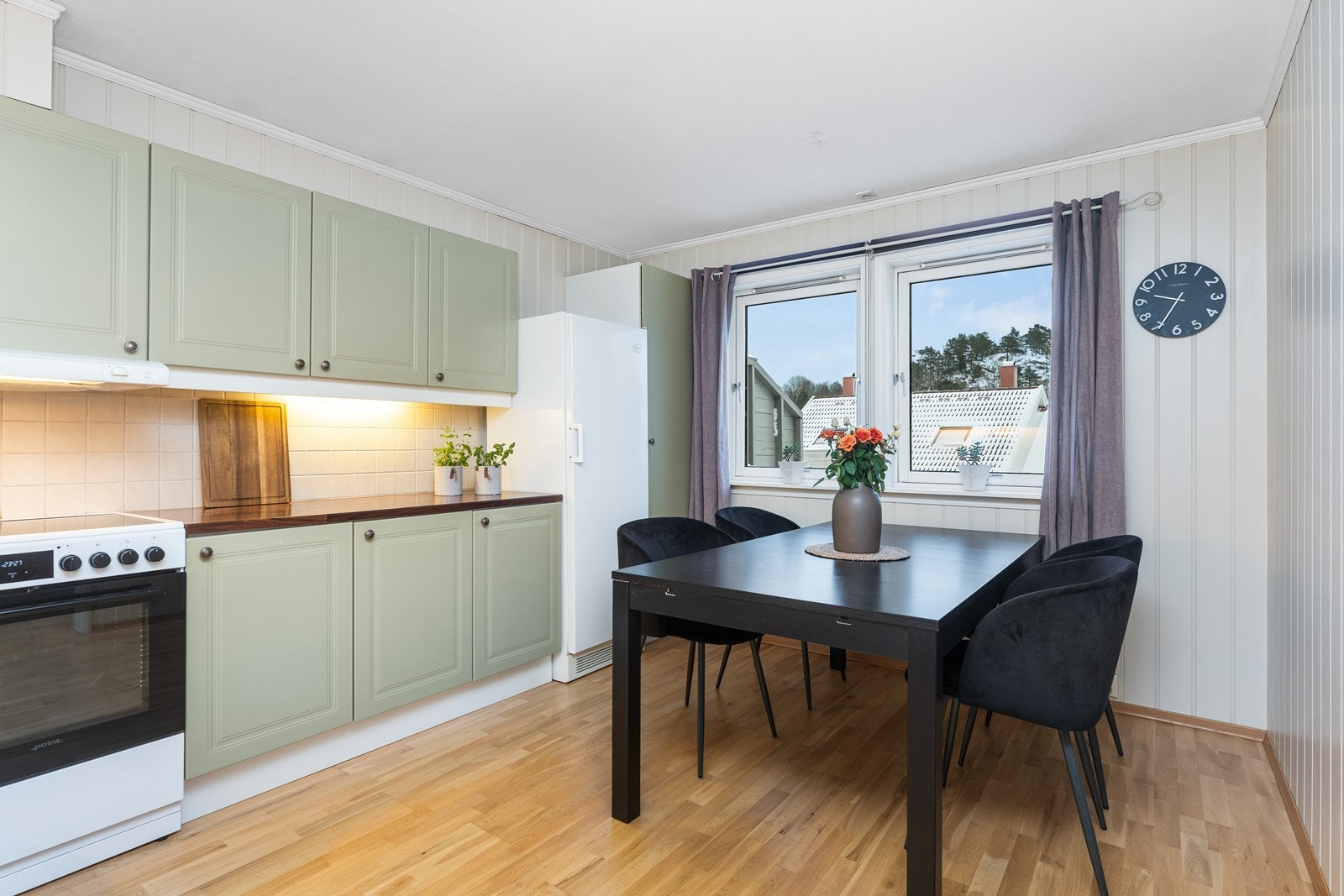 Hyggelig med spiseplass. Galleribilde