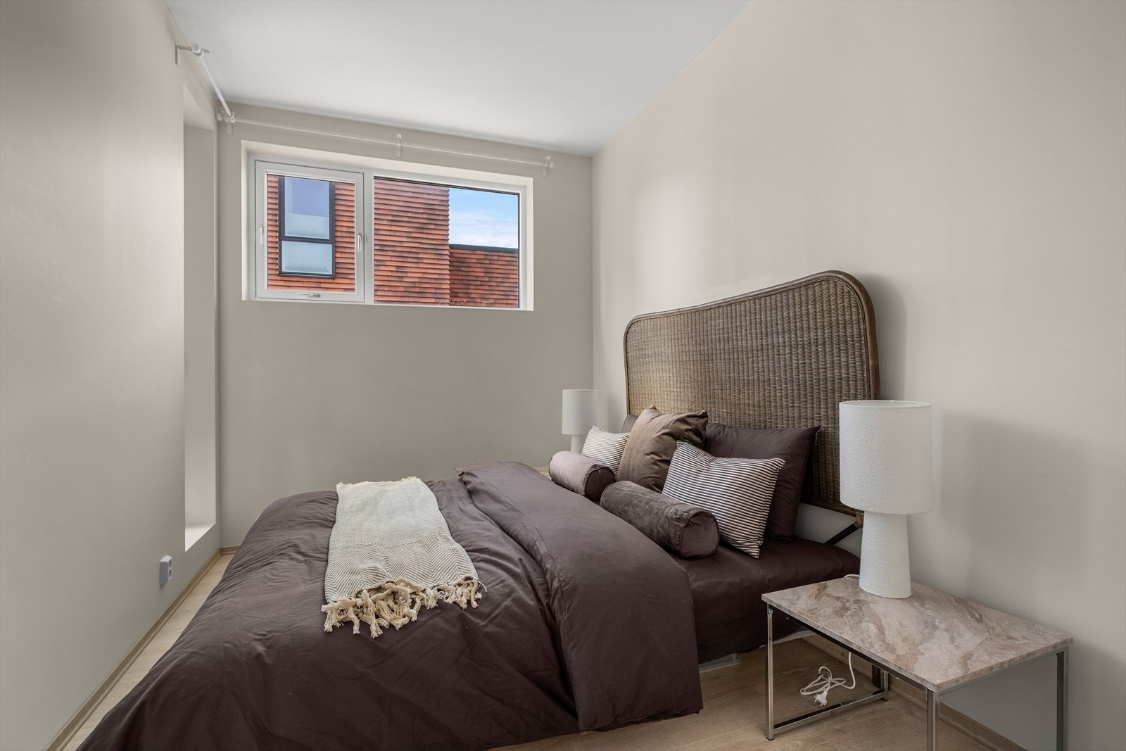 Det andre soverommet er også på 8,5 kvm. Dette er i tilknytning til gangen Galleribilde