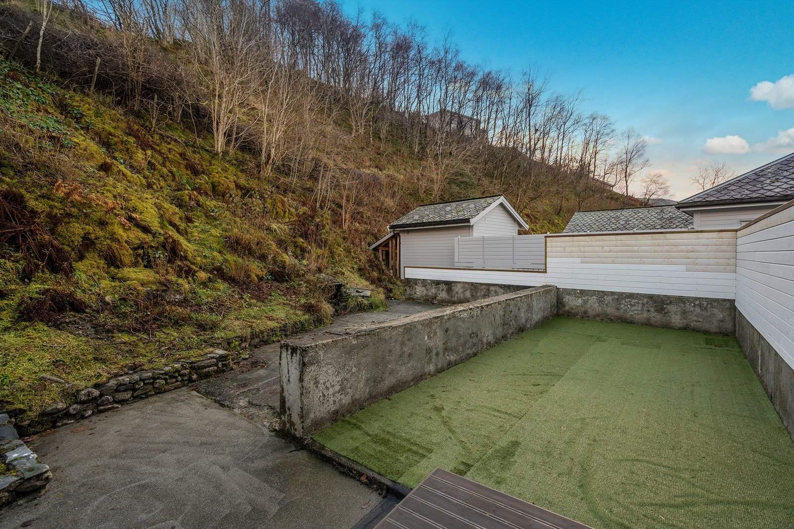 Felles areal med mulighet for grilling og samvær med gode venner Galleribilde