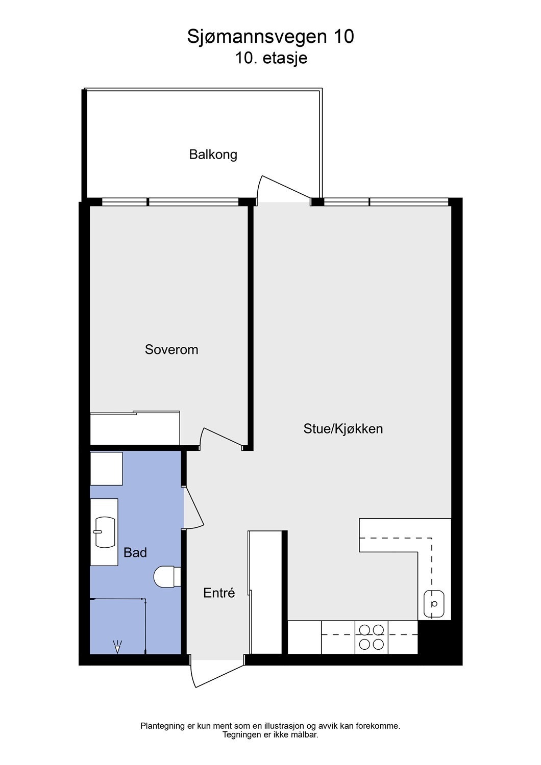 Plantegning - 2D Galleribilde