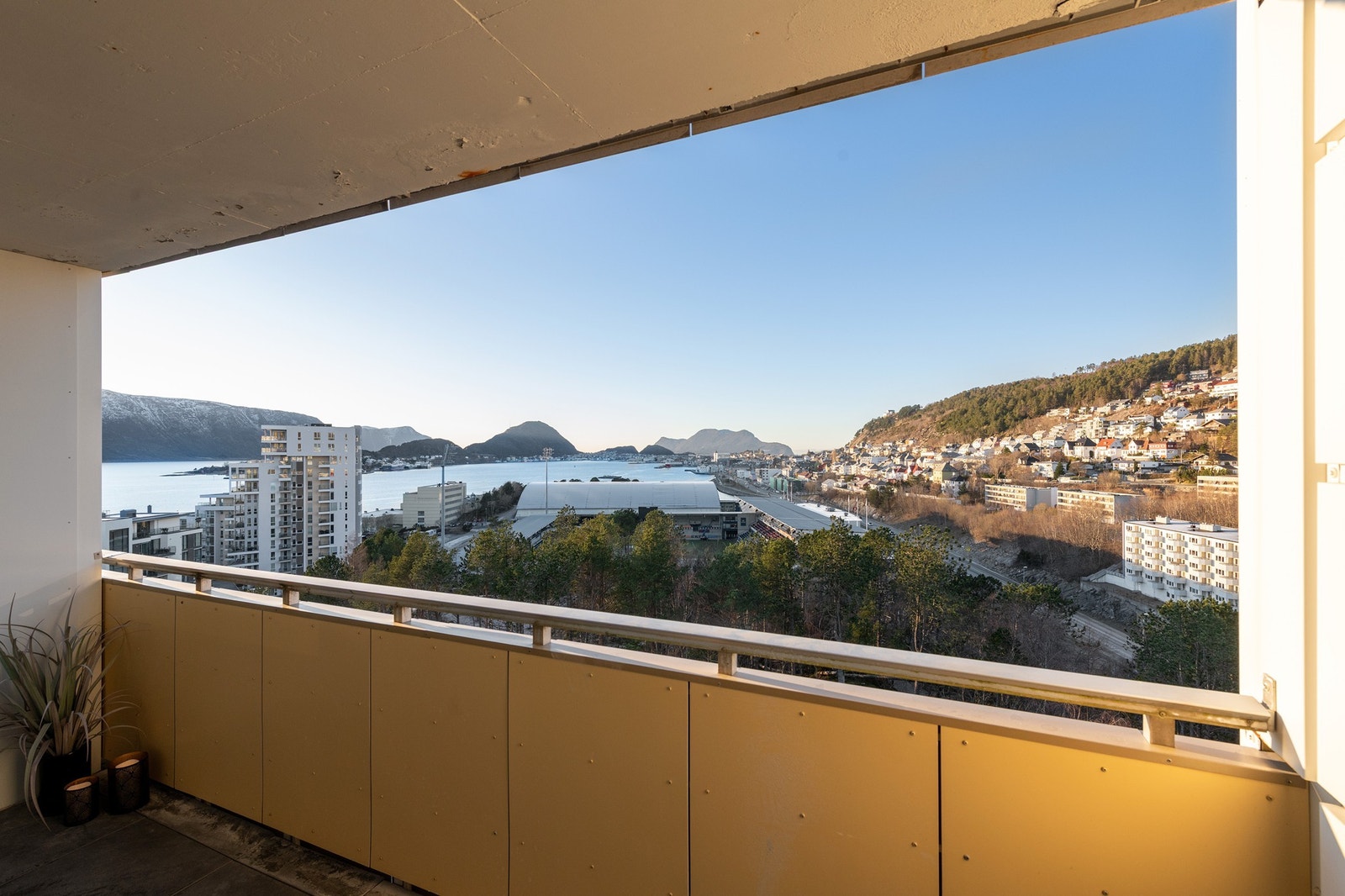 Ingenting å utsette på utsikten Galleribilde