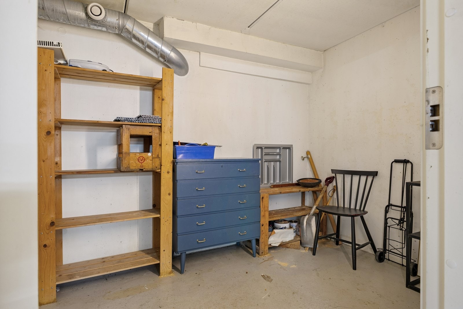 Boden gir svært god lagringsplass. Galleribilde