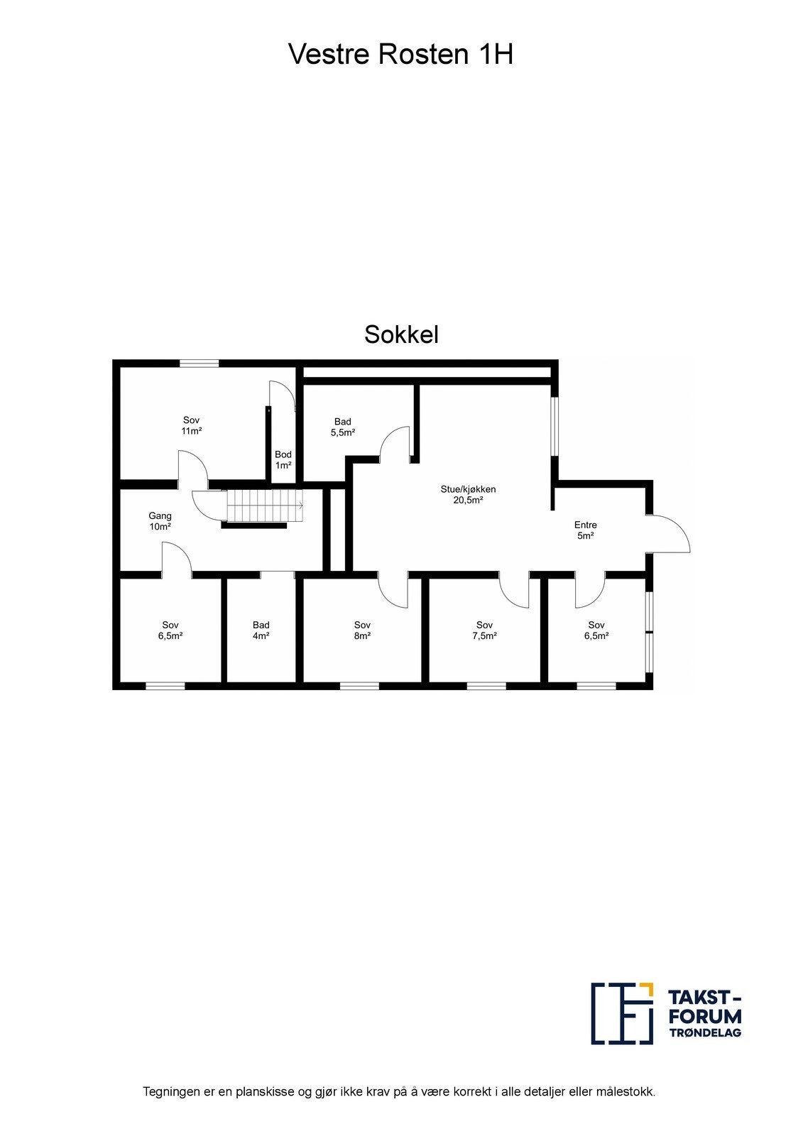 Plantegning Galleribilde