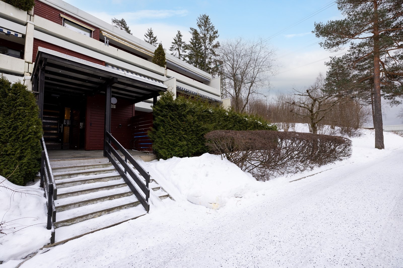 Hyggelig inngangsparti. Galleribilde