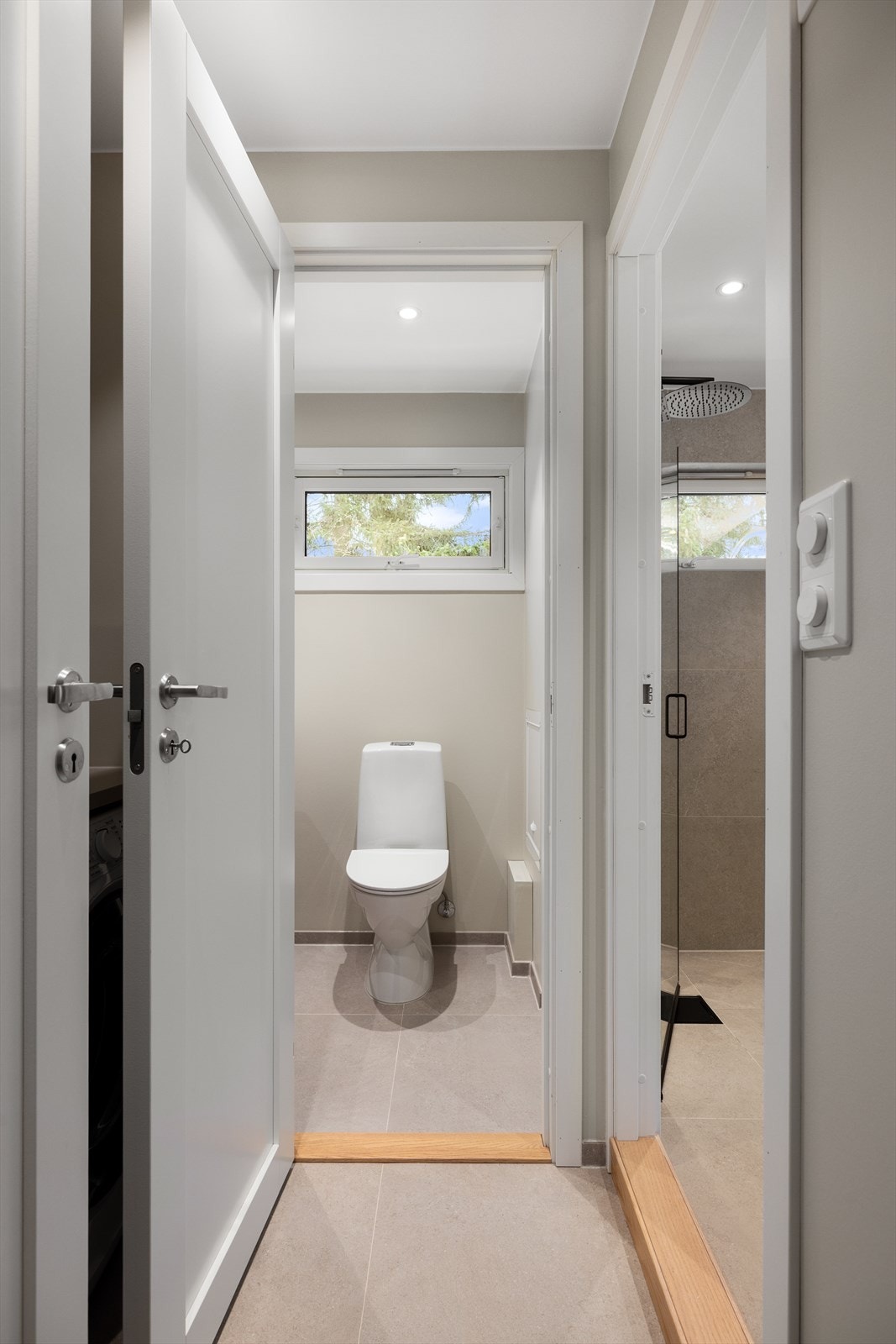 Separat toalettrom gir mer frihet. Galleribilde