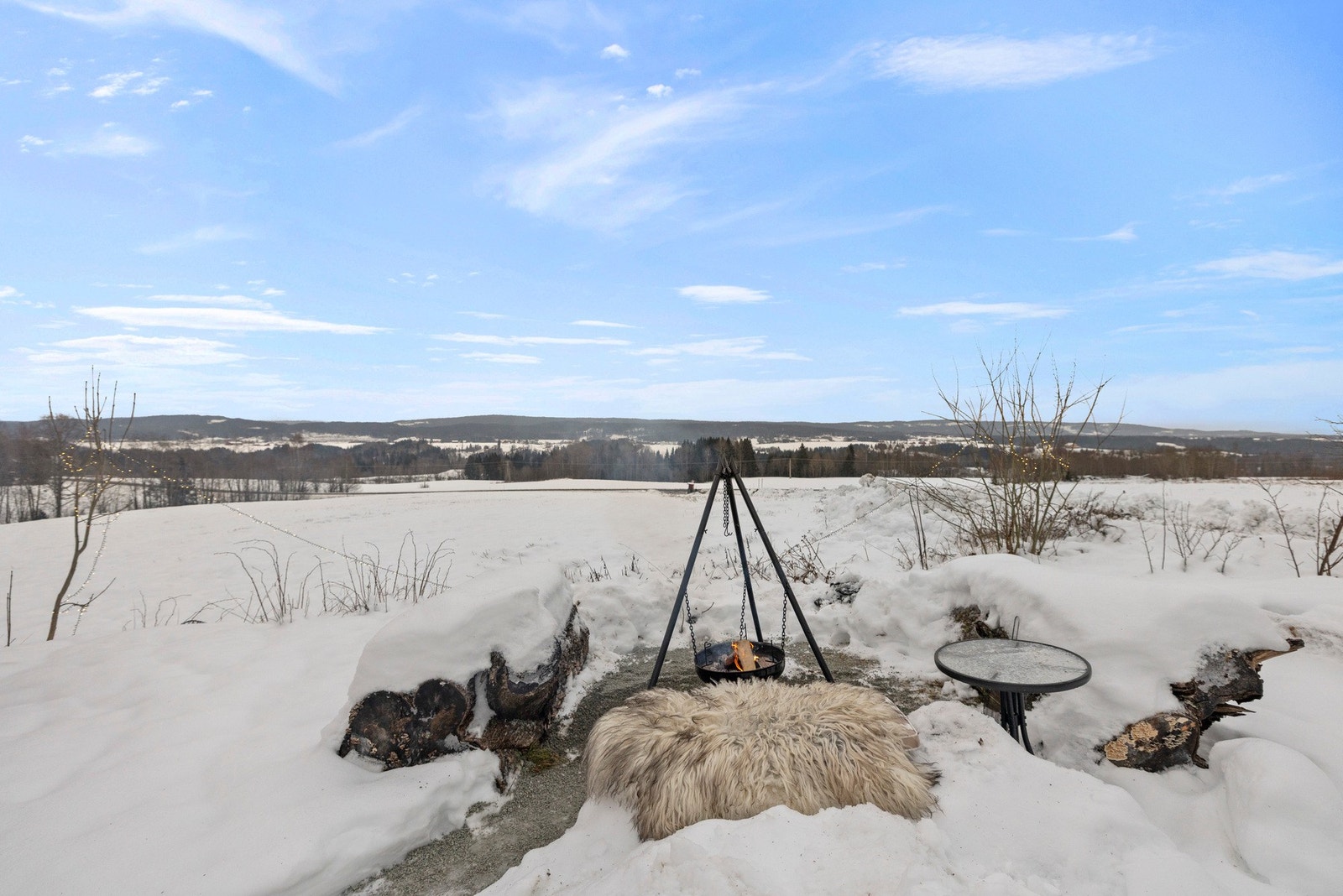 Her er det godt med boltreplass, hvor venner og familie kan samles Galleribilde