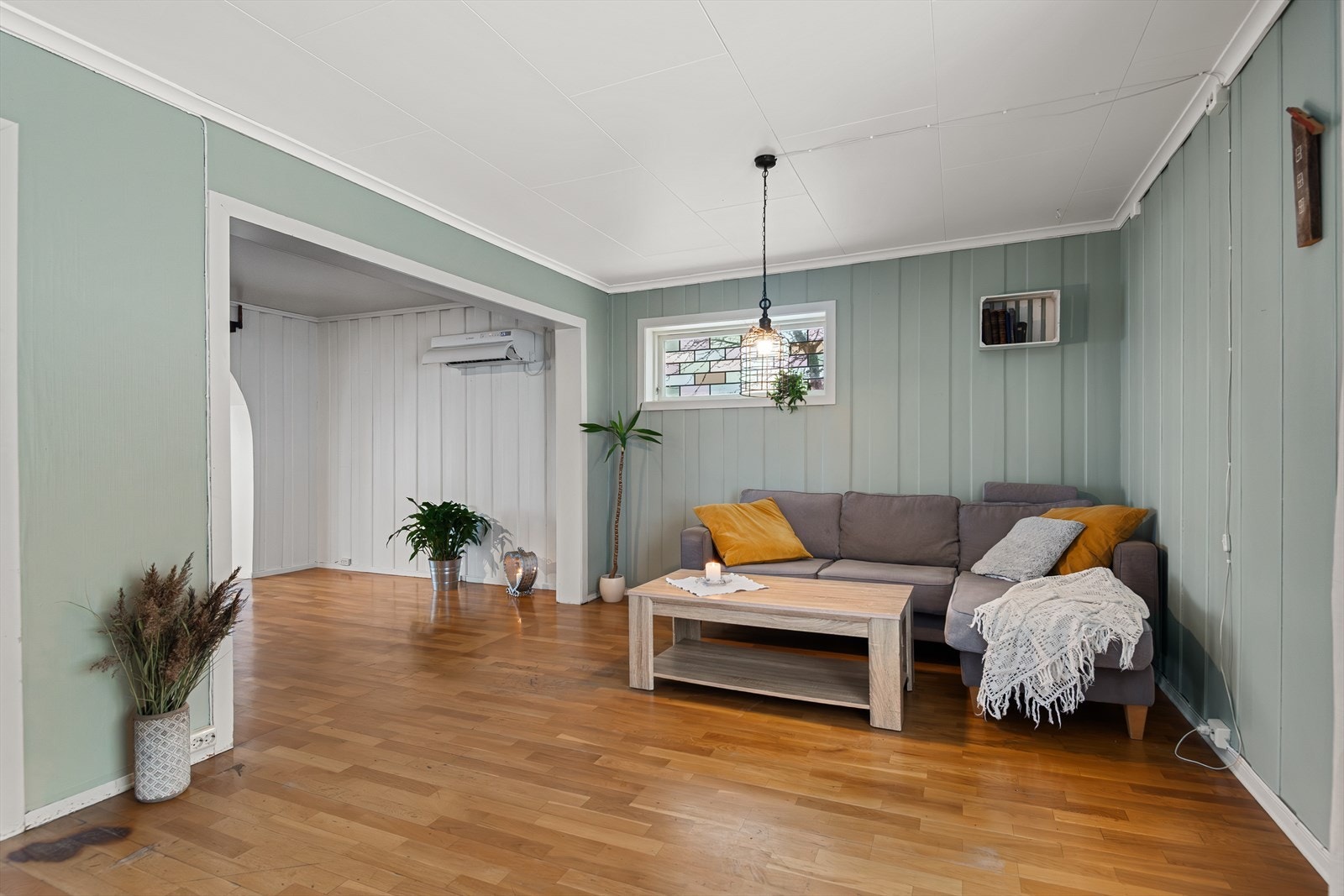 Stue med varmepumpe Galleribilde