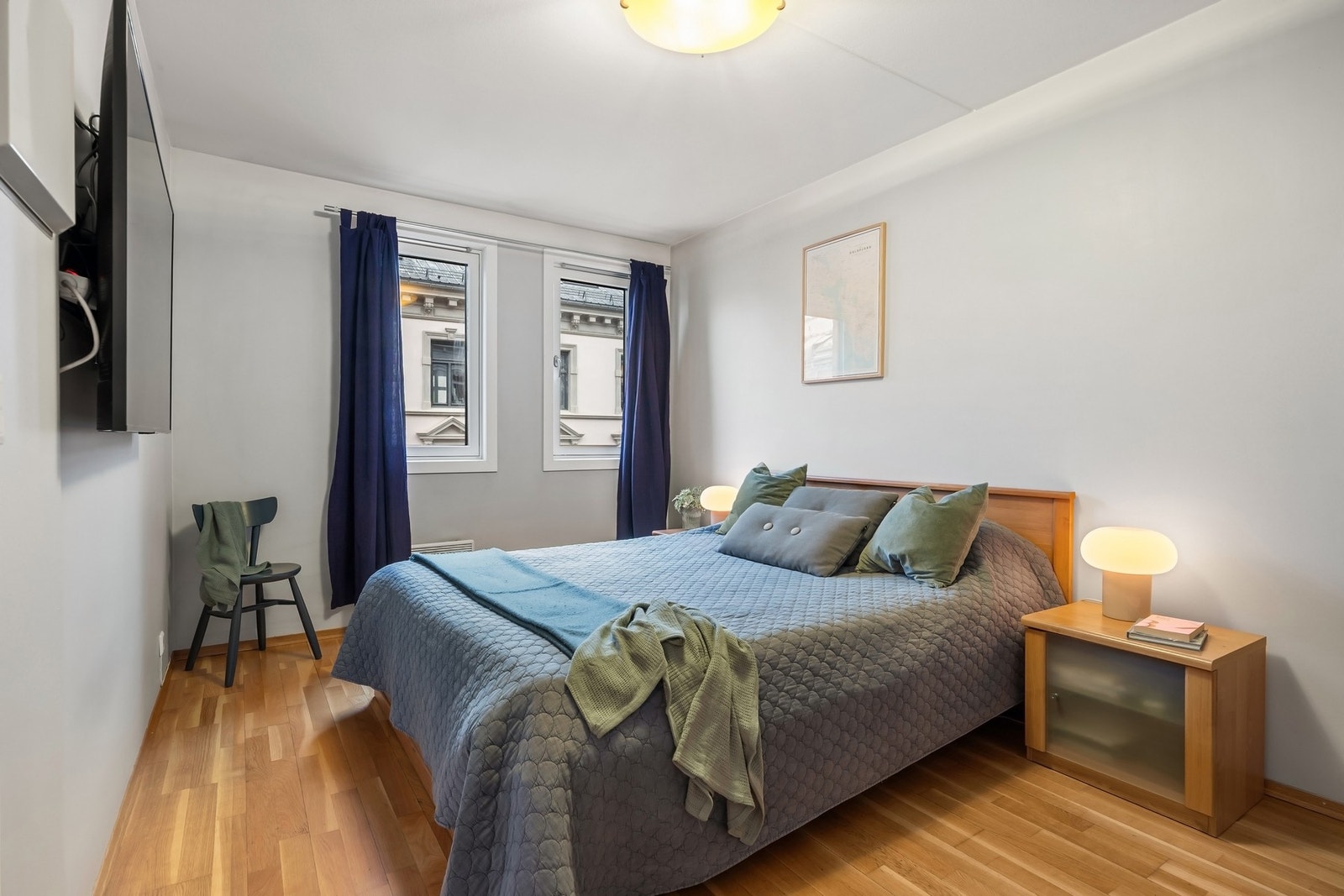 Romslig hovedsoverom Galleribilde