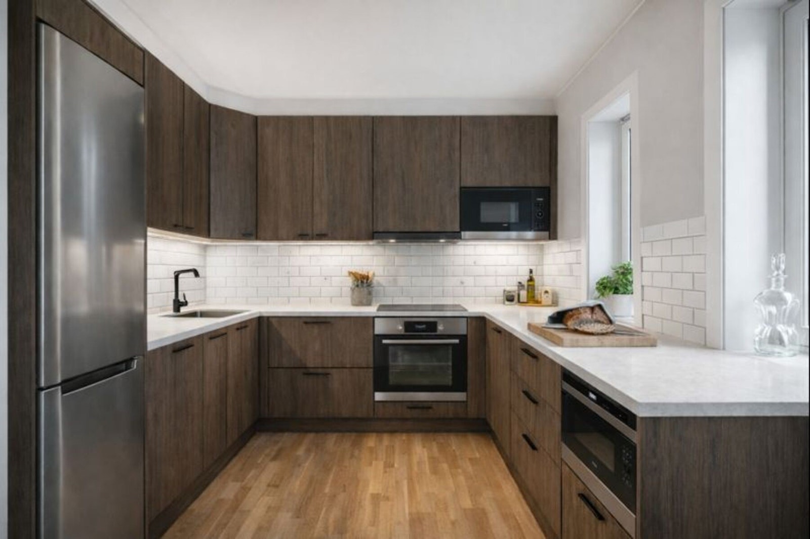 Alternativ kjøkkeninnredning ved oppussing Galleribilde