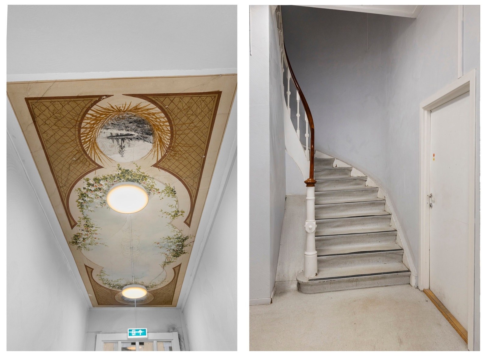 Inngangsparti. Andelen disponerer i tillegg en kjellerbod på ca. 2 kvm Galleribilde